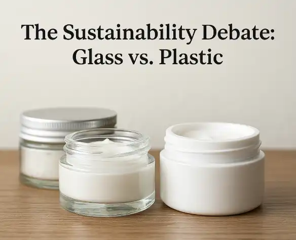 Choosing Between Glass and Plastic for Your Skincare Jars